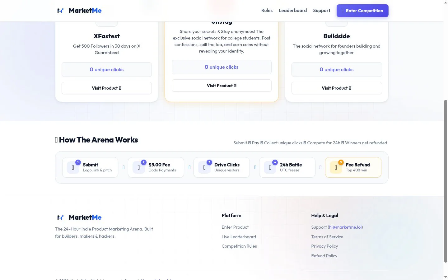 MarketMe screenshot