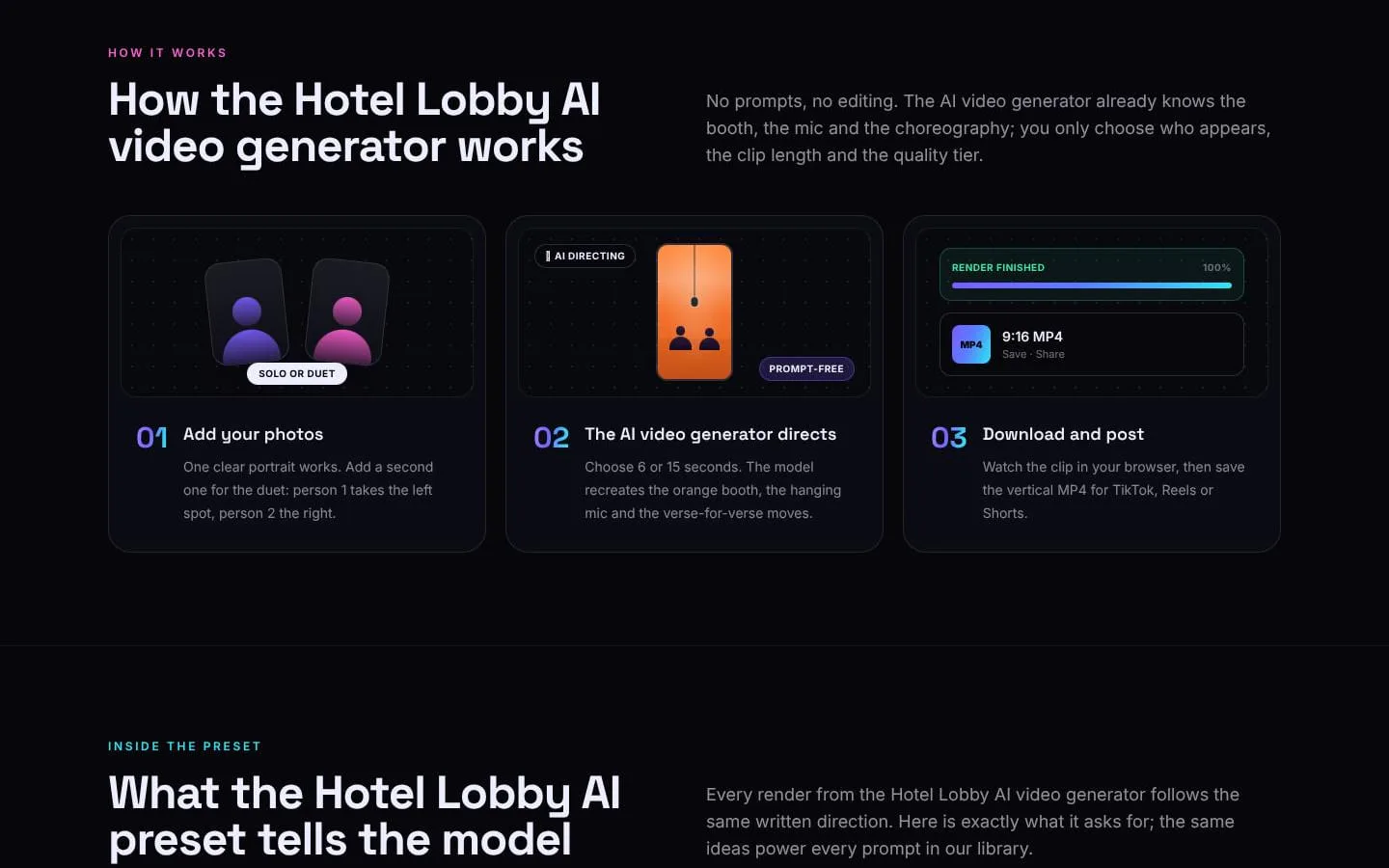 Hotel Lobby AI screenshot