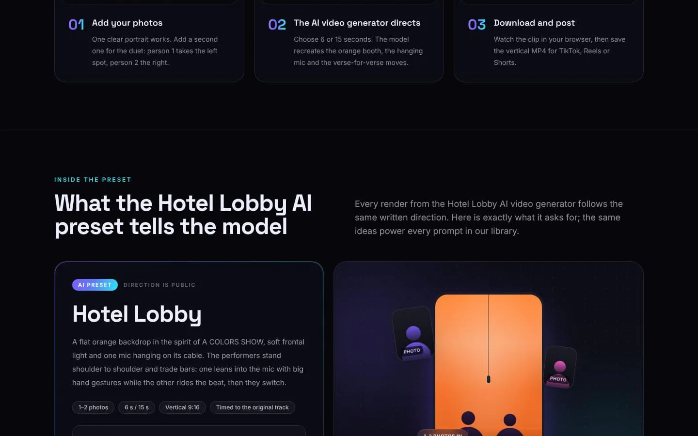 Hotel Lobby AI screenshot