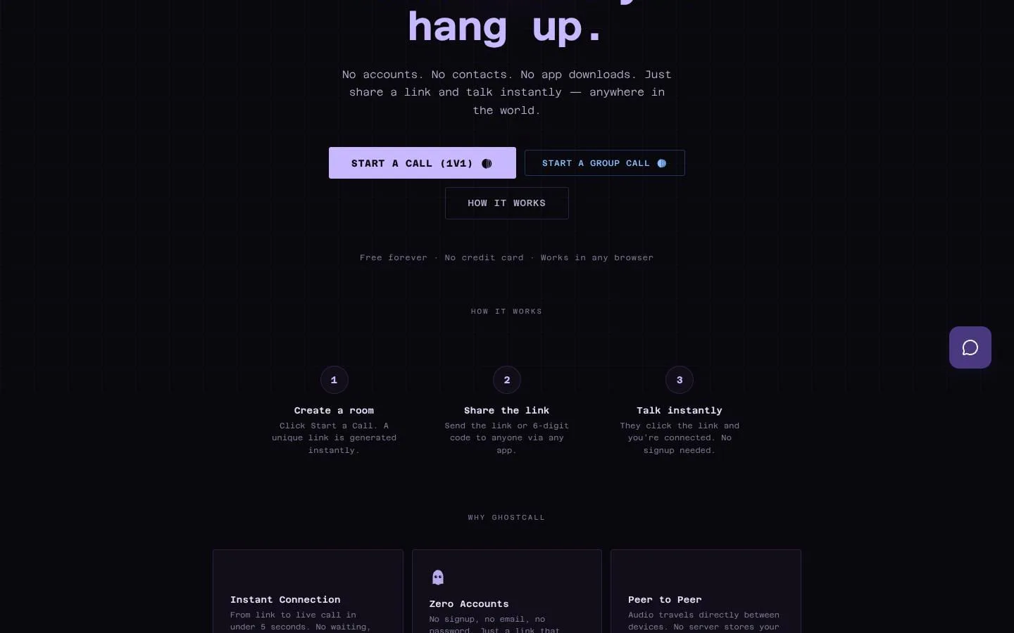 GhostCall screenshot