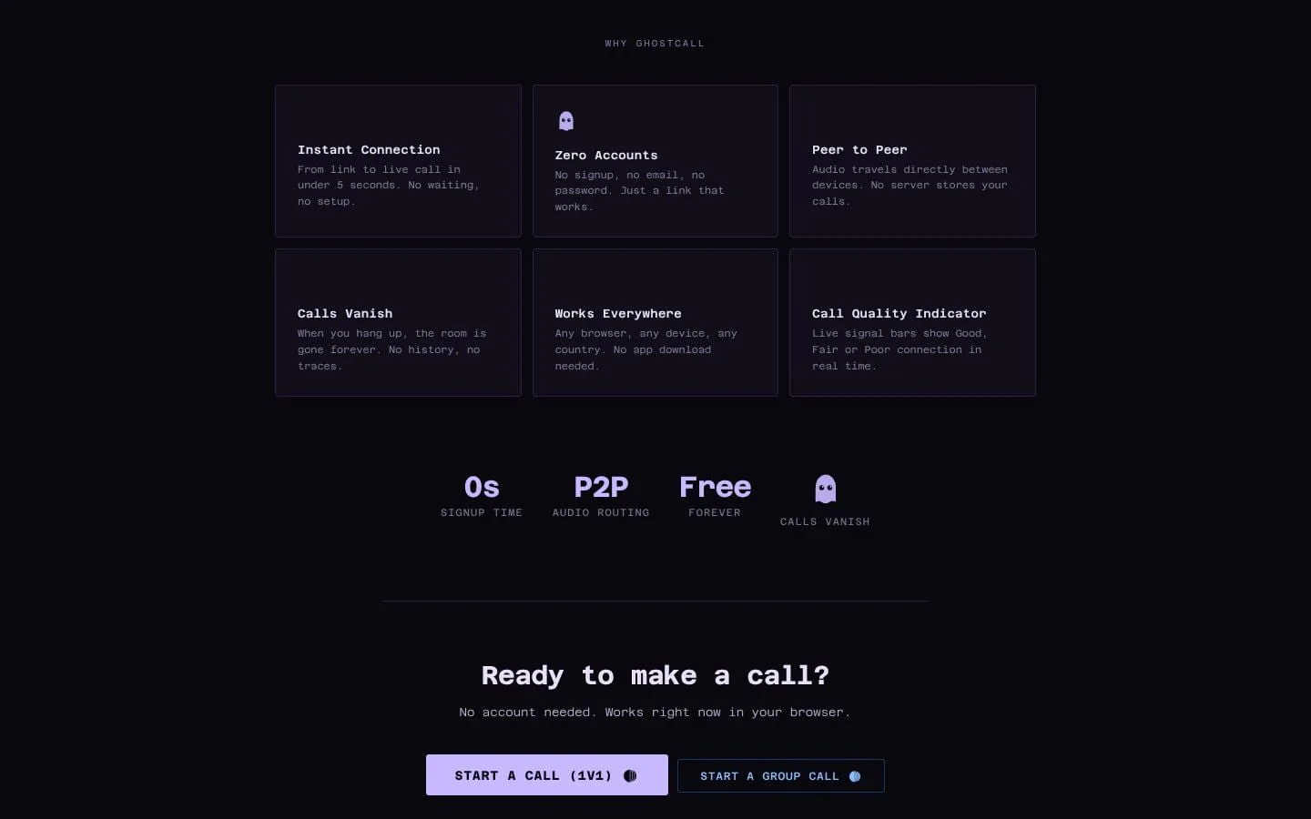 GhostCall screenshot