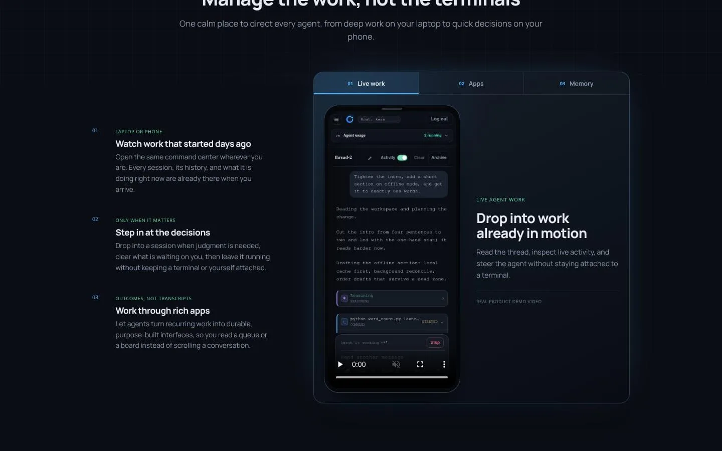 Kern screenshot
