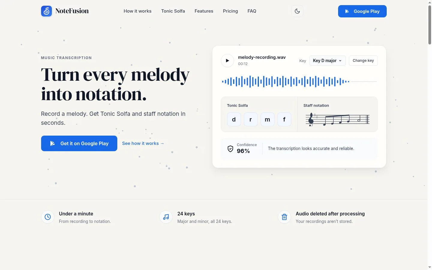 NoteFusion screenshot