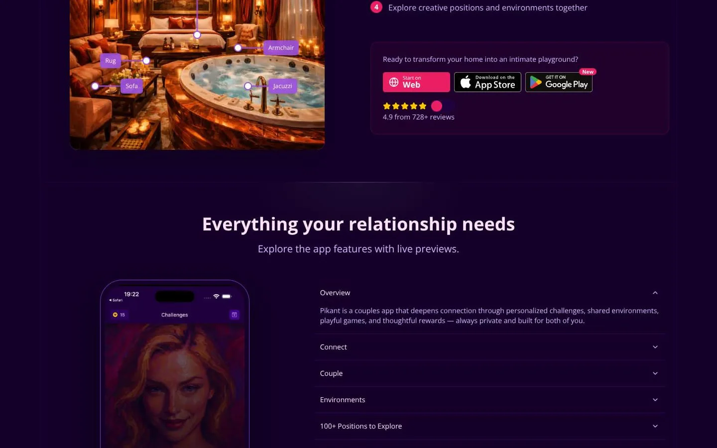 Pikant screenshot