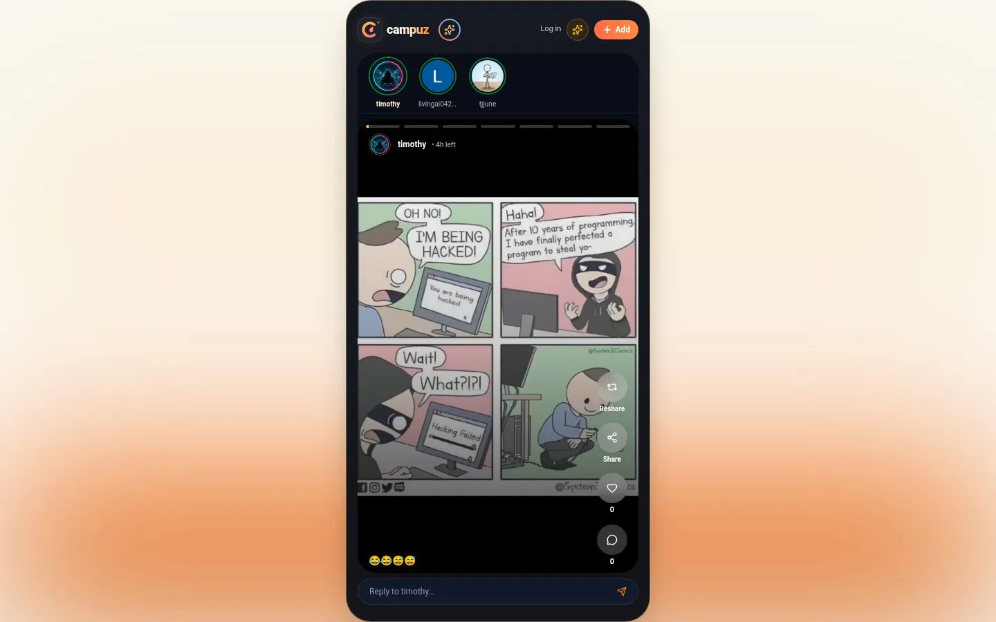 Campuz screenshot
