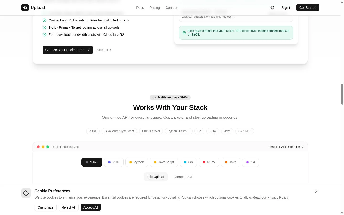 R2Upload screenshot