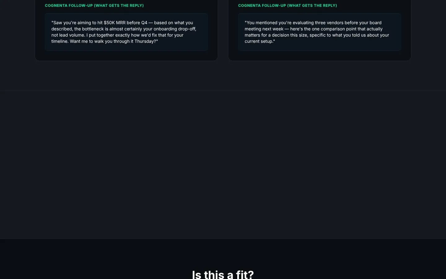 Cognenta screenshot