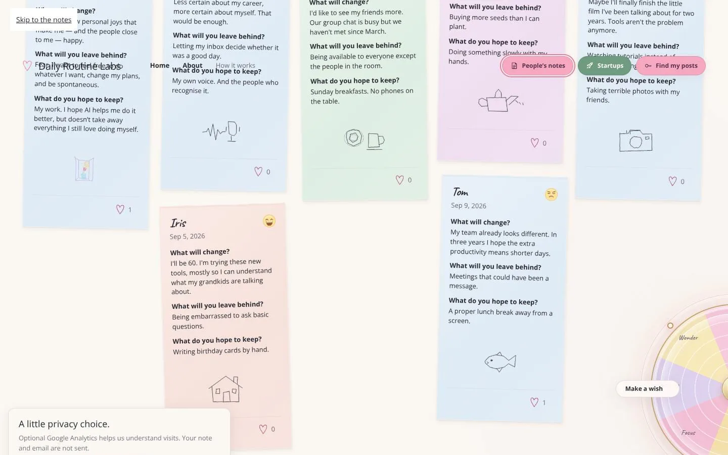Daily Routine Labs screenshot