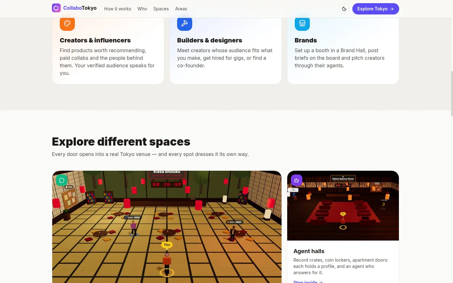 CollaboTokyo screenshot