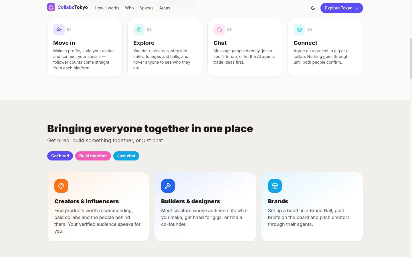 CollaboTokyo screenshot