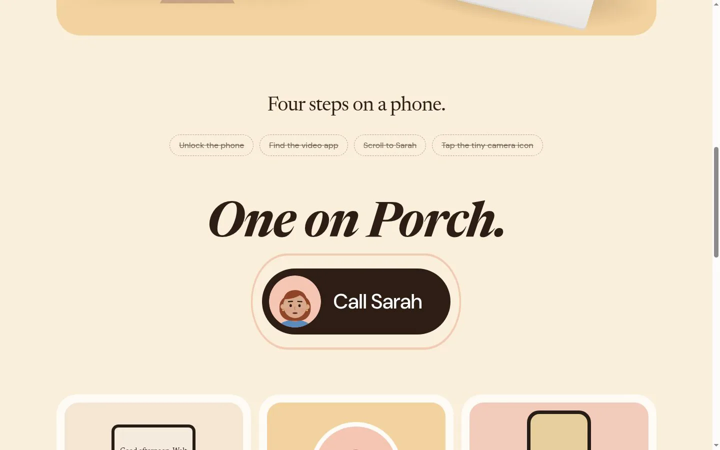 HelloPorch screenshot
