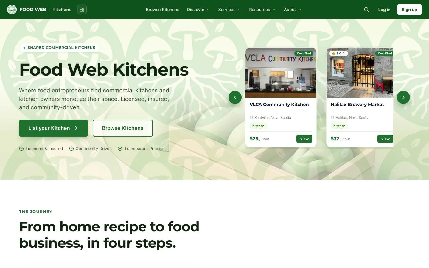 Food Web Network screenshot