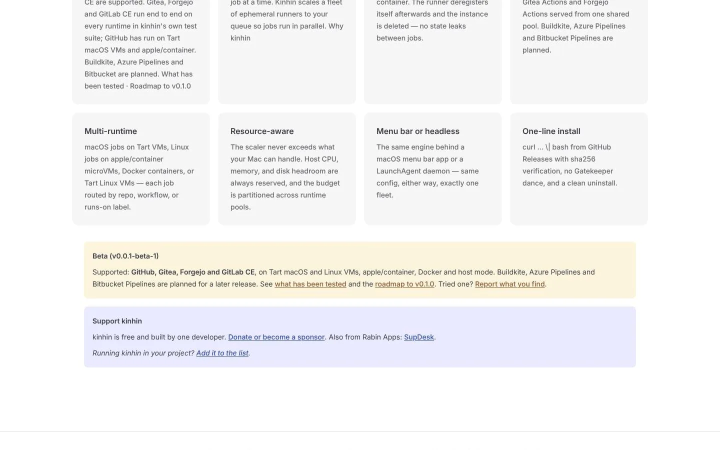 Kinhin screenshot