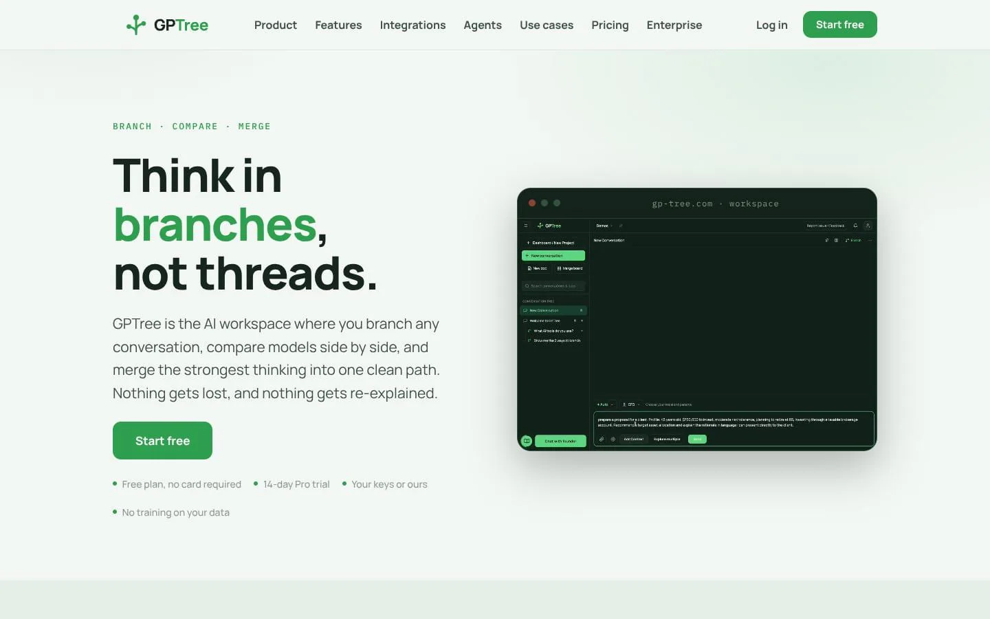 GPTree screenshot