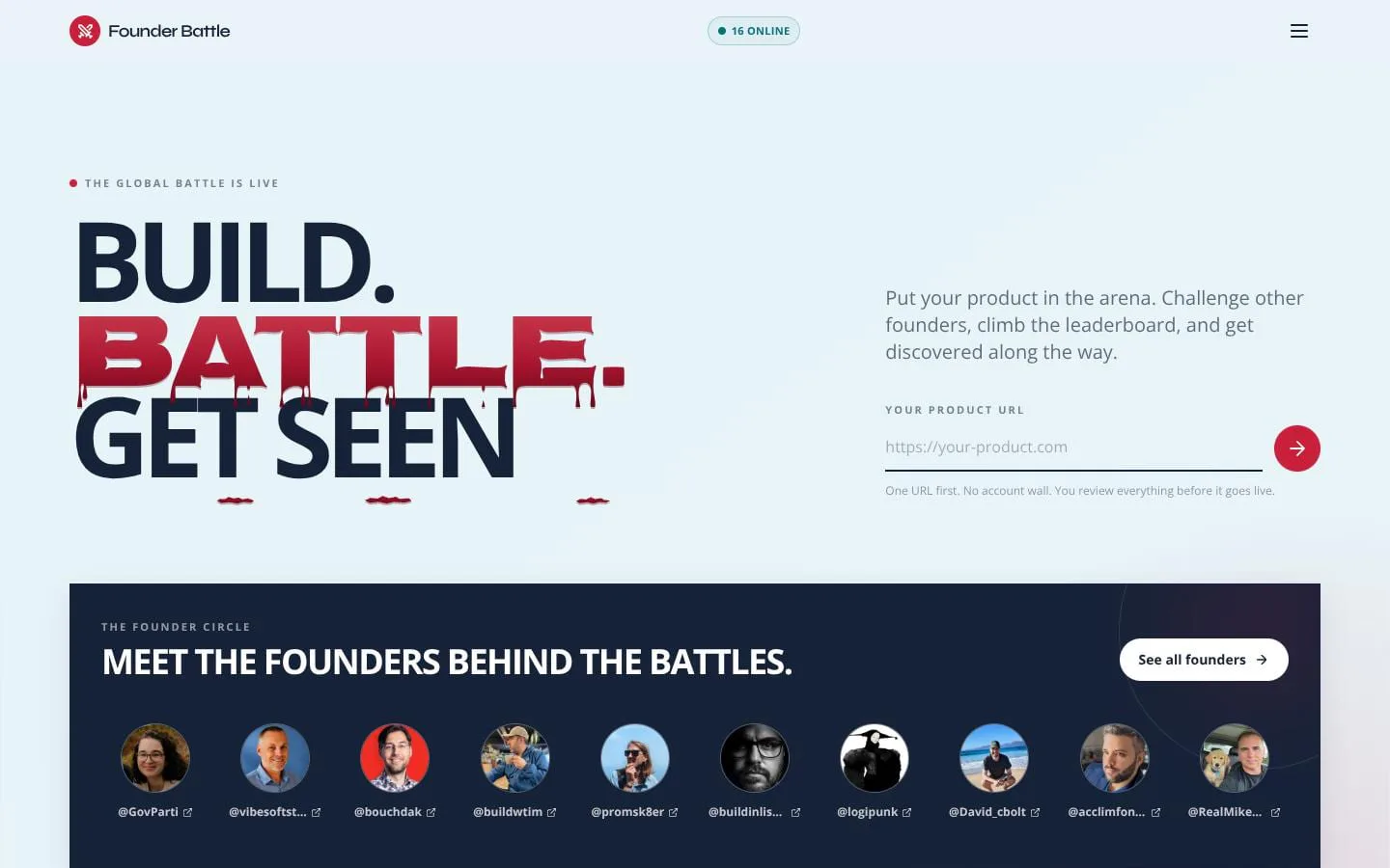 Founder Battle screenshot