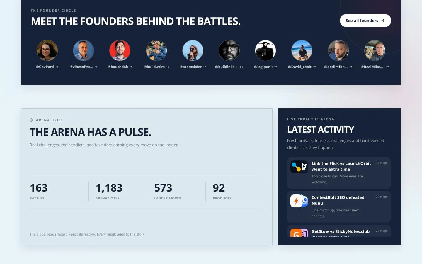 Founder Battle screenshot