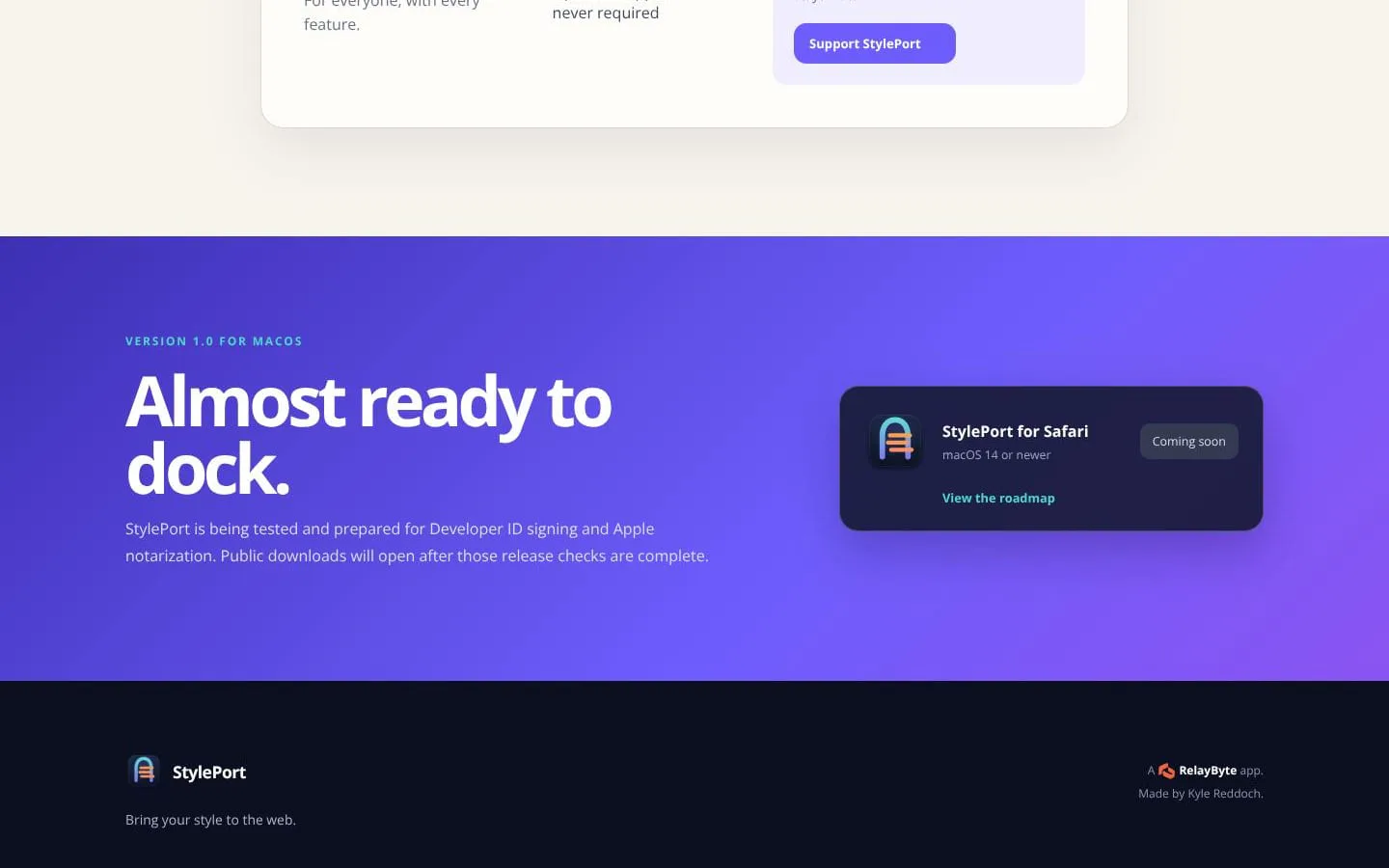StylePort screenshot