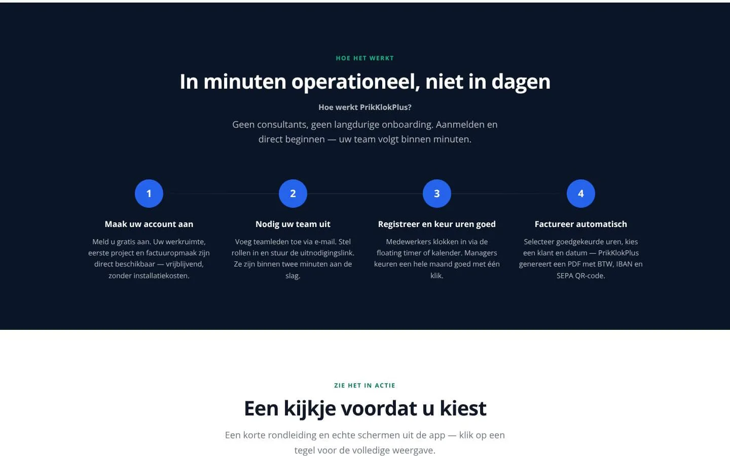 PrikKlokPlus screenshot