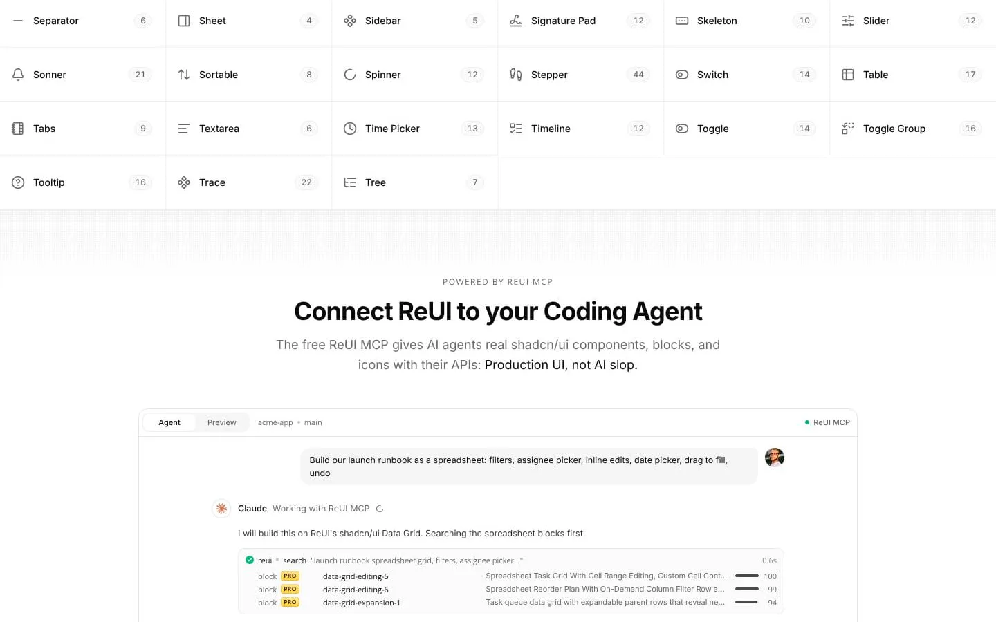 ReUI screenshot