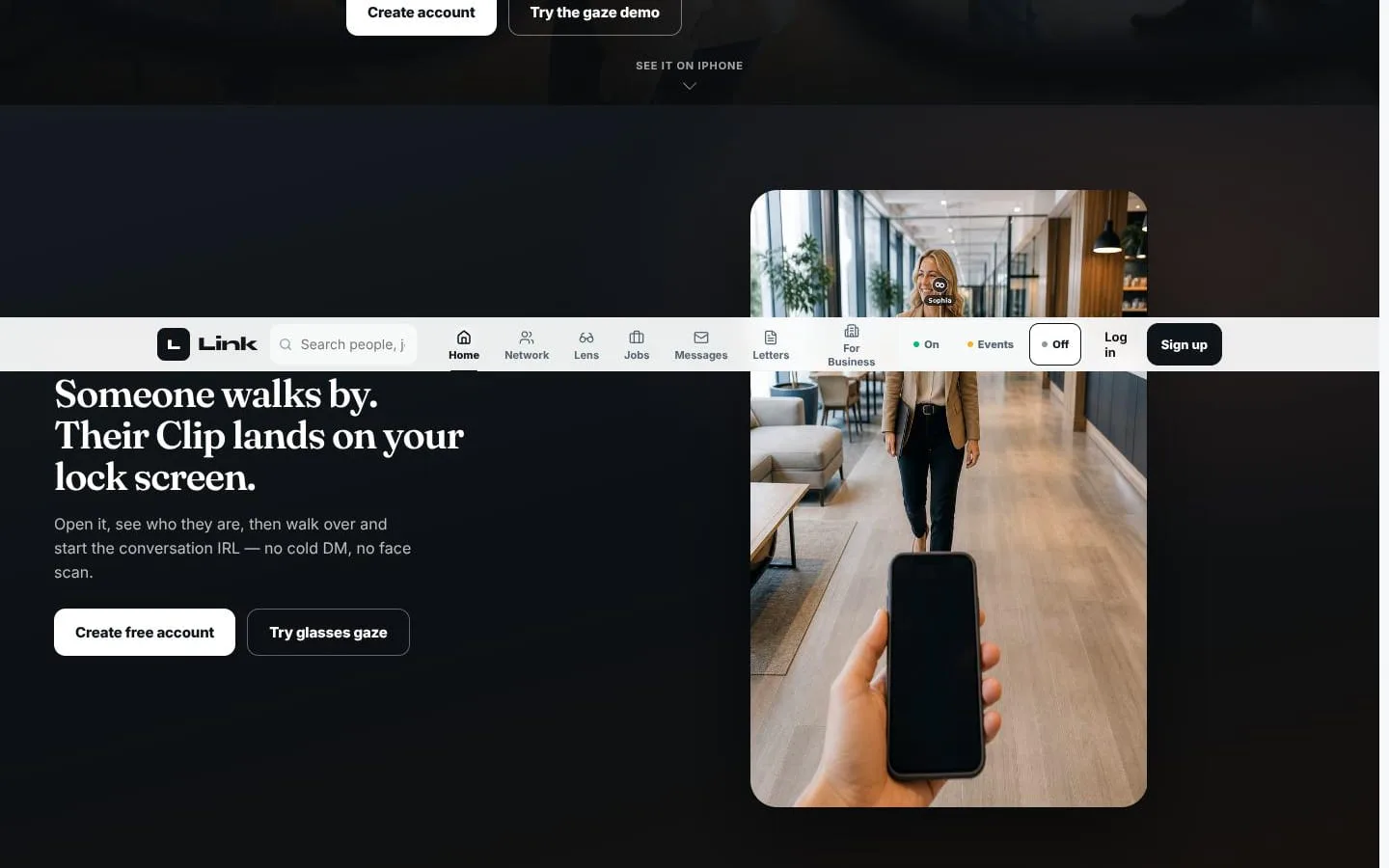 Link screenshot