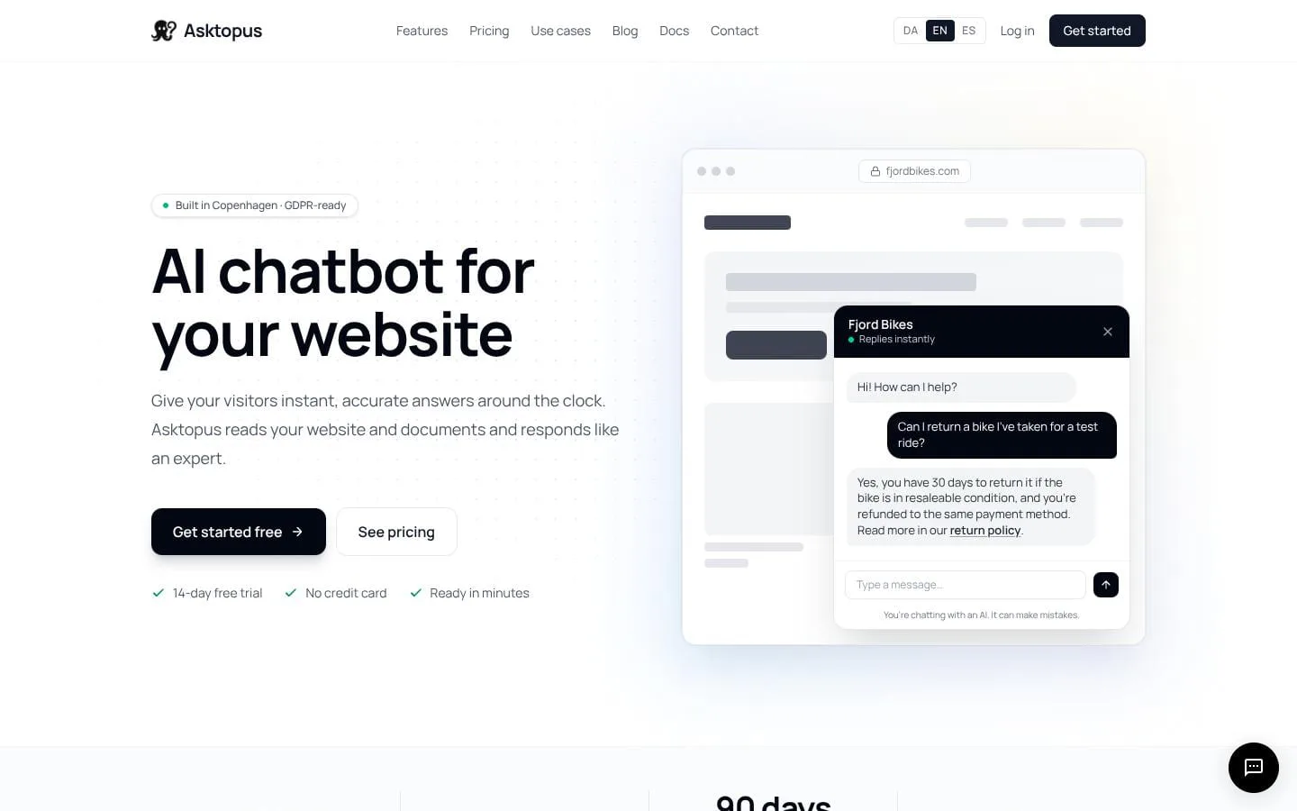 Asktopus screenshot