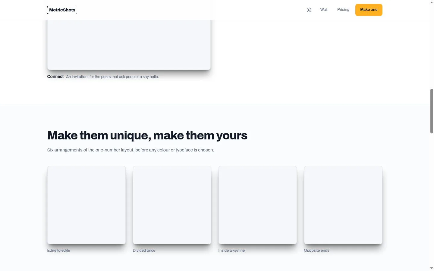 MetricShots screenshot