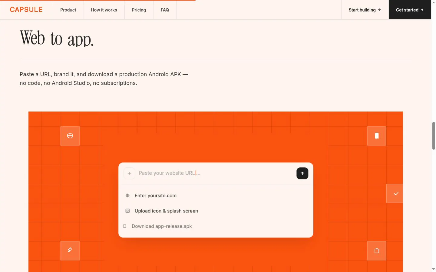Capsule screenshot