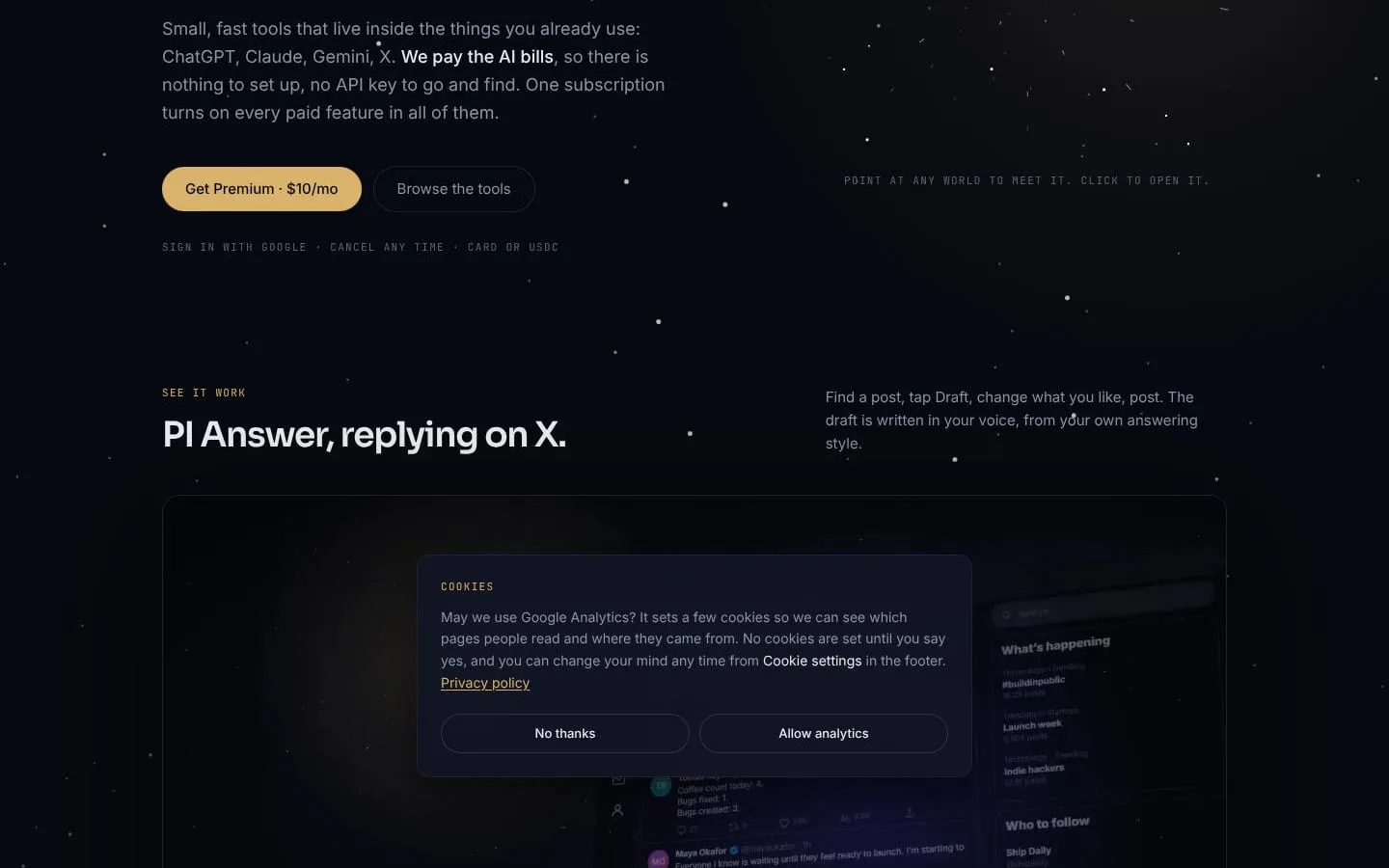 PI Labs screenshot
