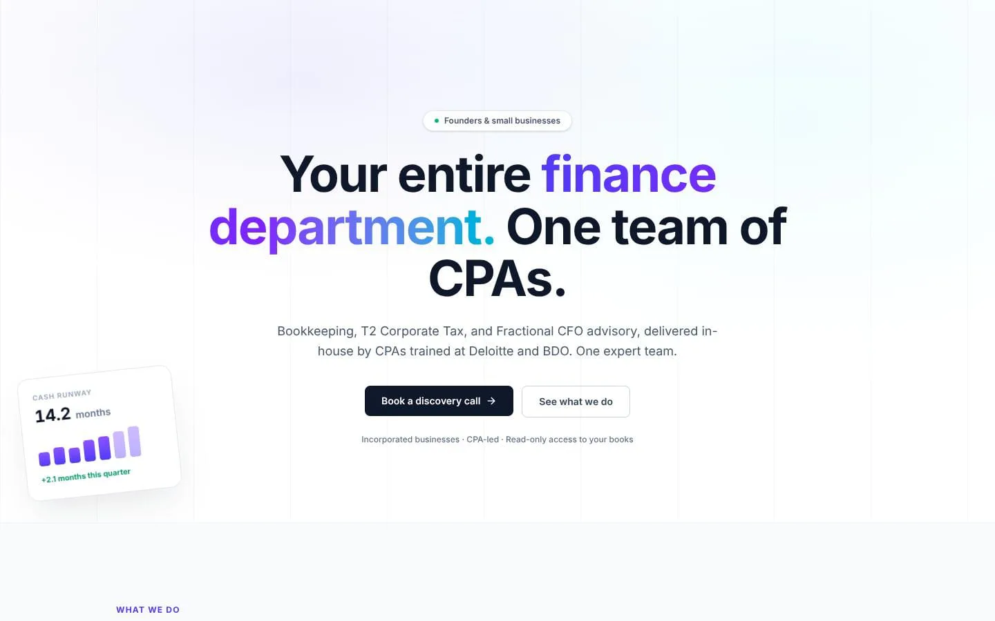 Forecasting for founders screenshot