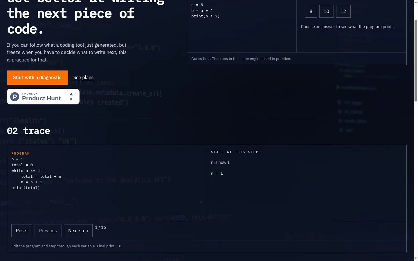 FlowState Reasoning screenshot