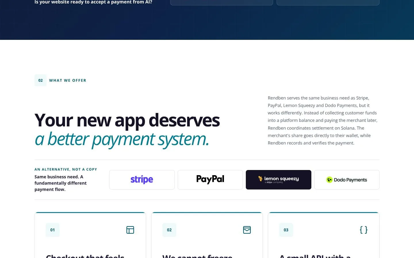 Rendben screenshot