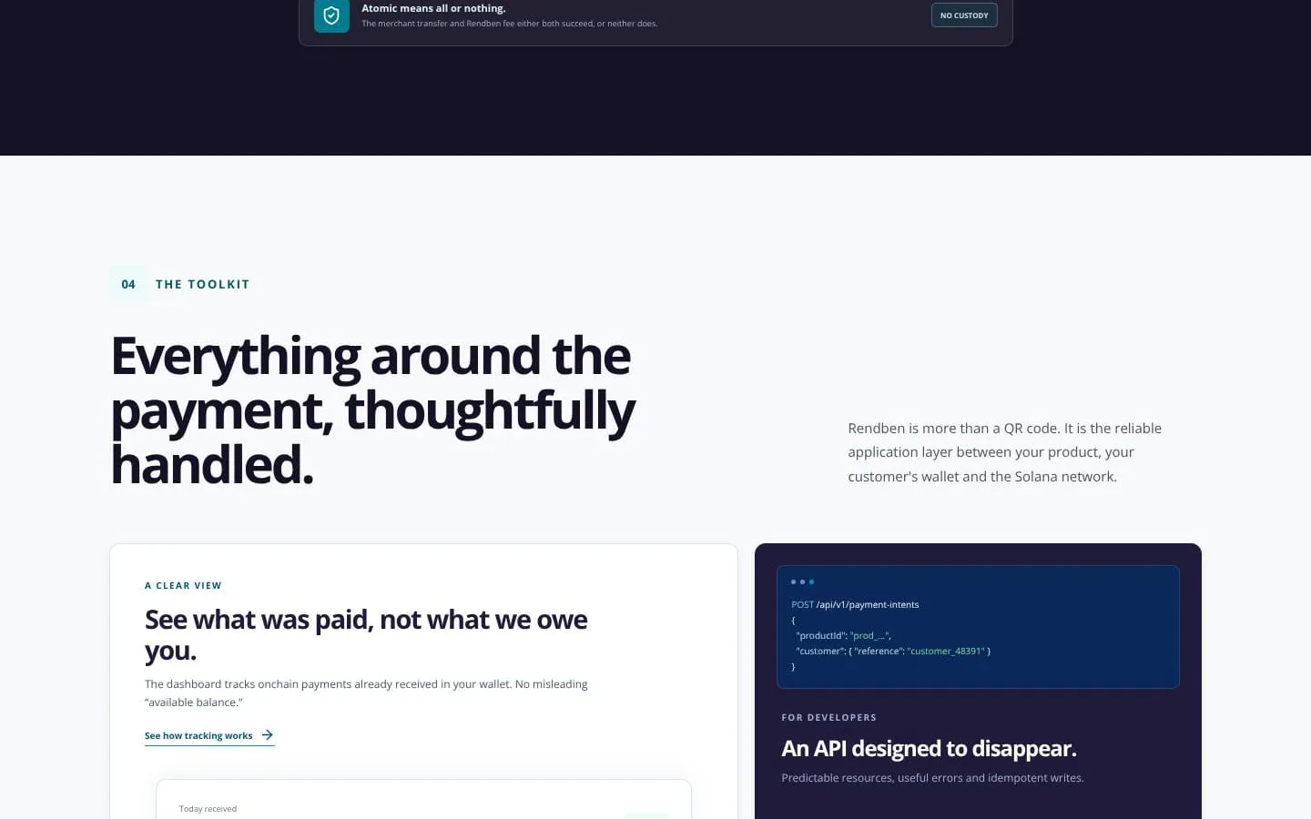 Rendben screenshot