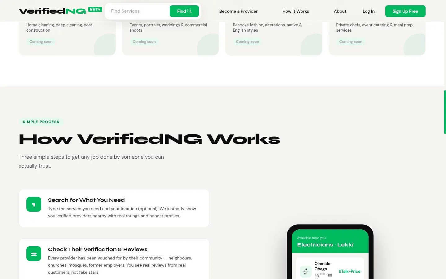 VerifiedNG screenshot