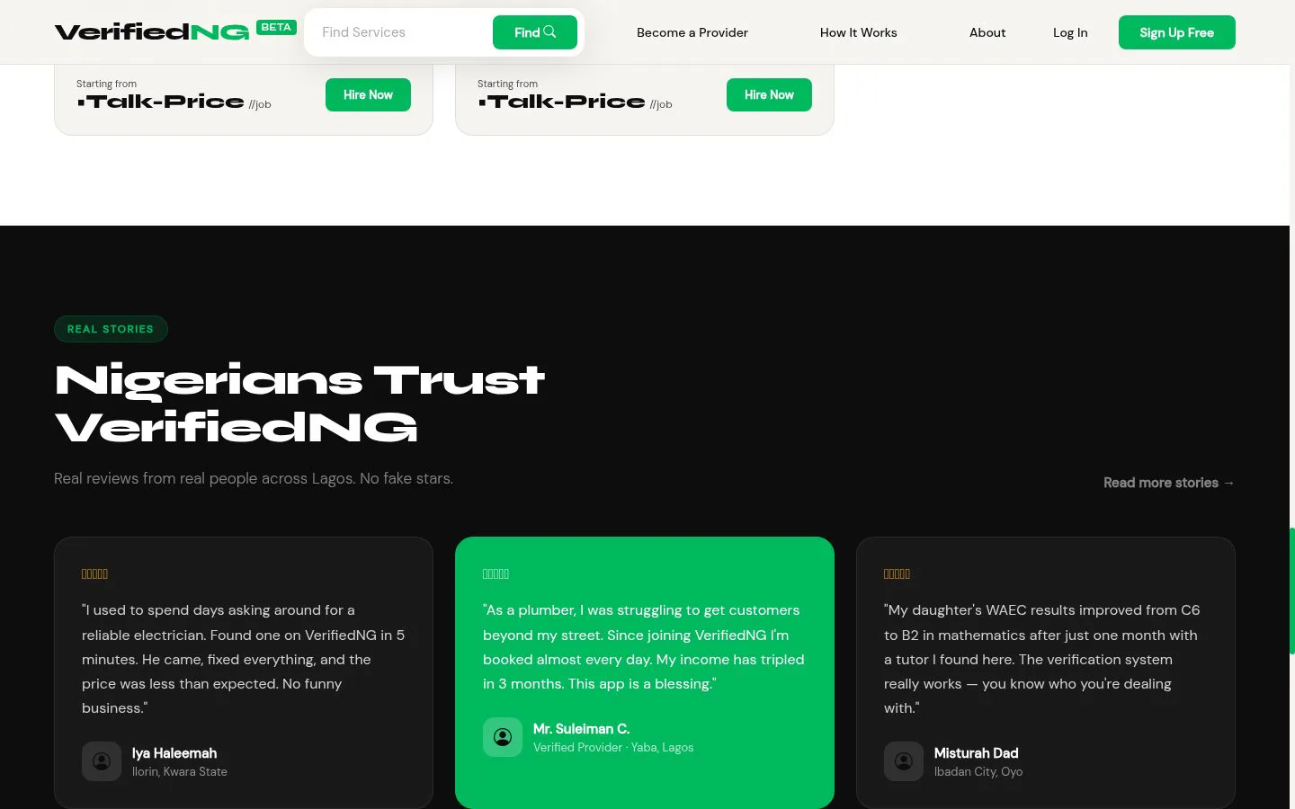 VerifiedNG screenshot
