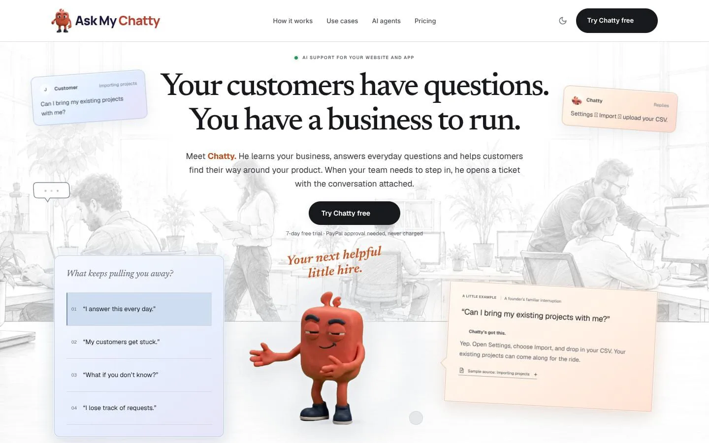 Ask My Chatty screenshot