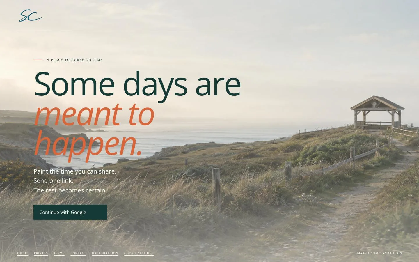 SomedayCertain screenshot