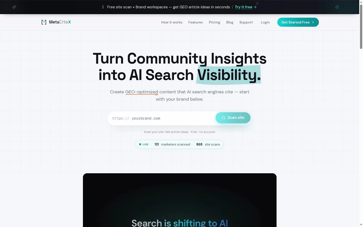 MetaCiteX screenshot
