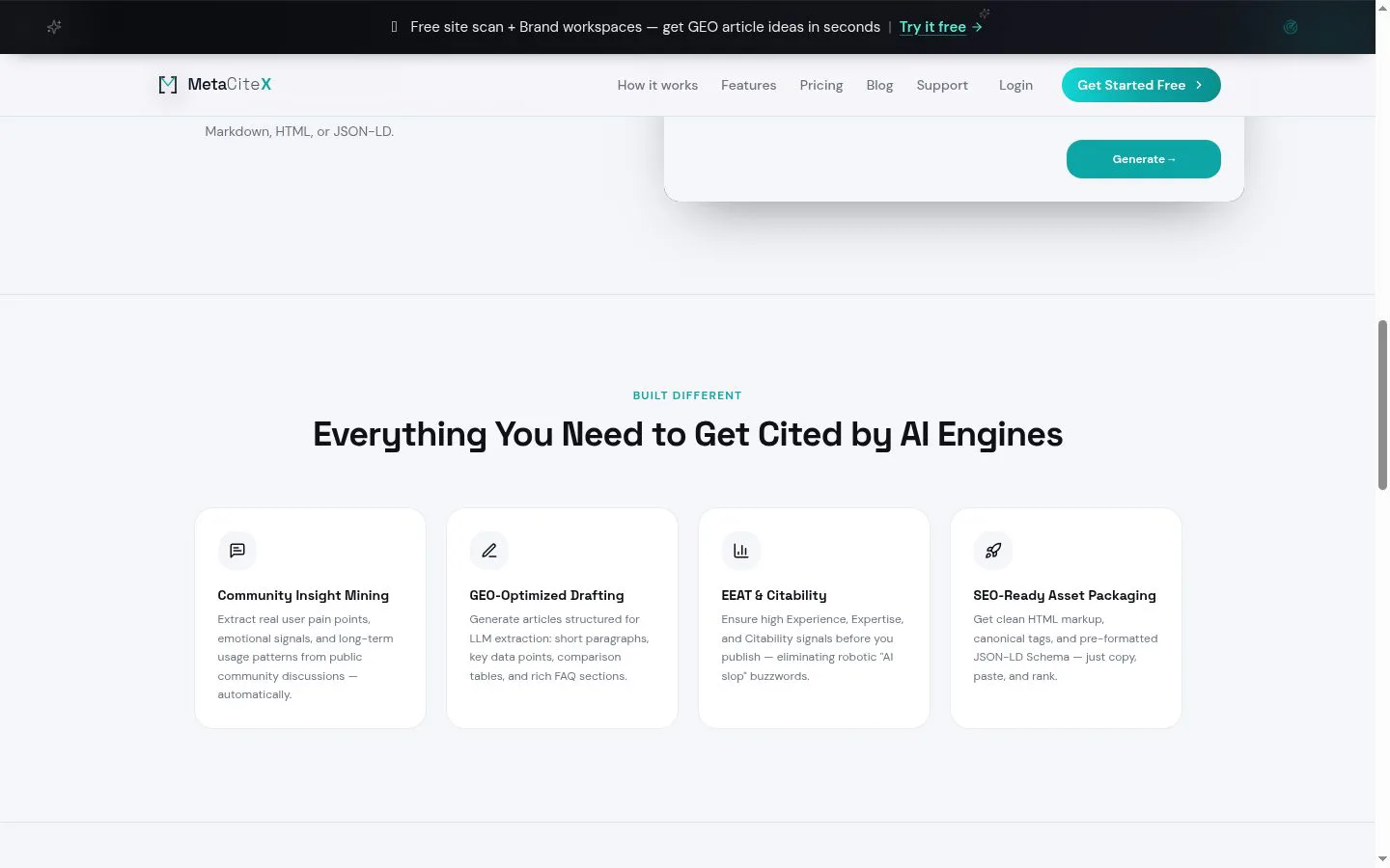 MetaCiteX screenshot