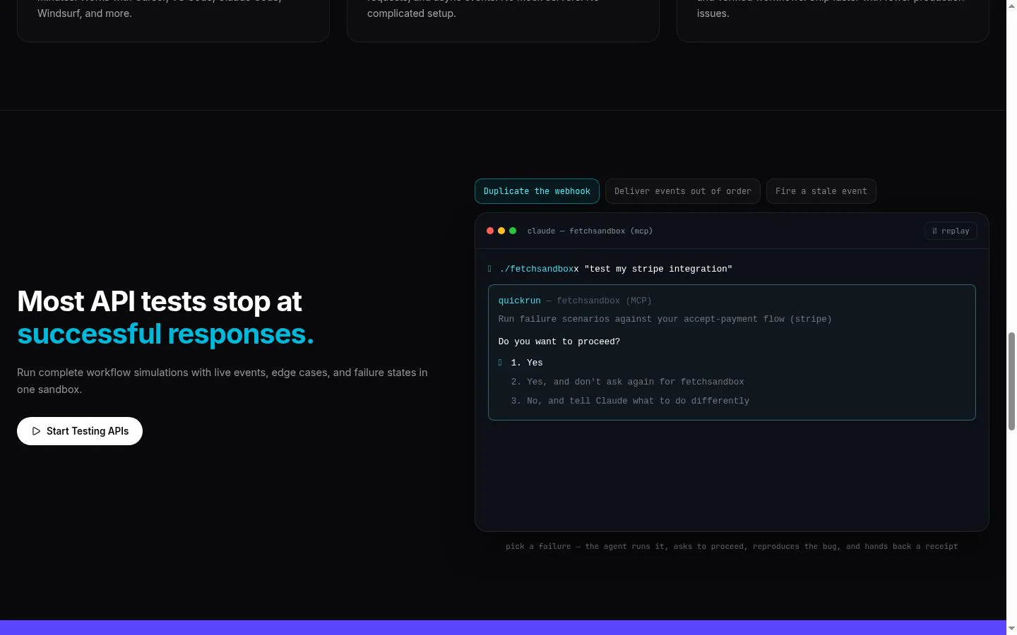 FetchSandbox screenshot