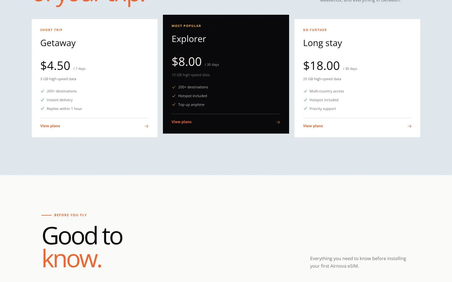Airnova screenshot