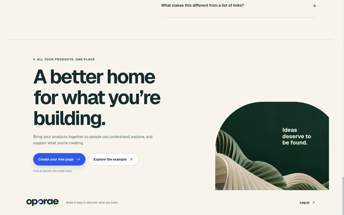 Oporae screenshot