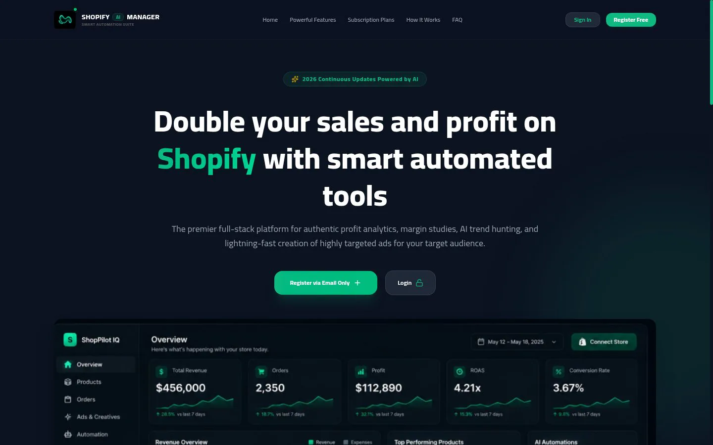 ShopPilot IQ screenshot