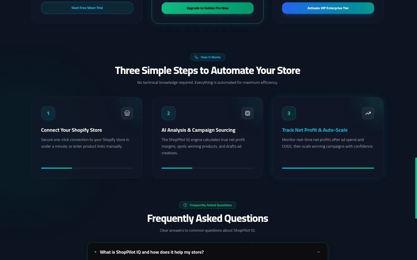 ShopPilot IQ screenshot