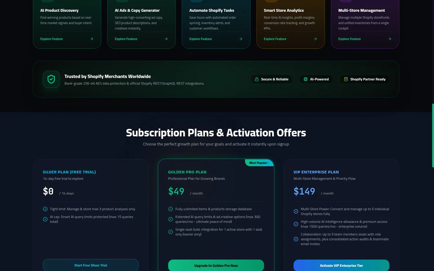 ShopPilot IQ screenshot