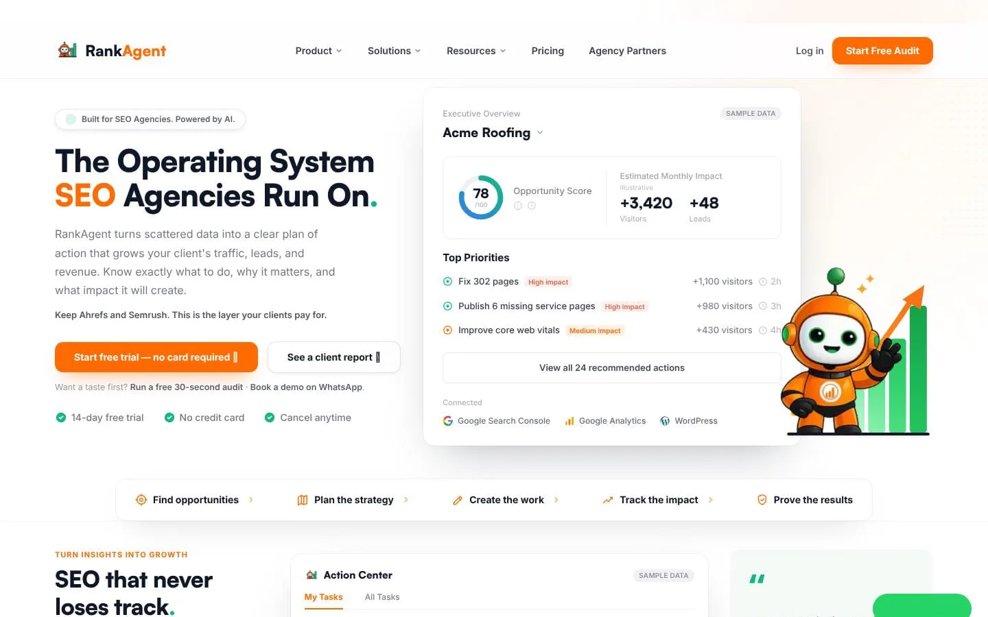 RankAgent screenshot