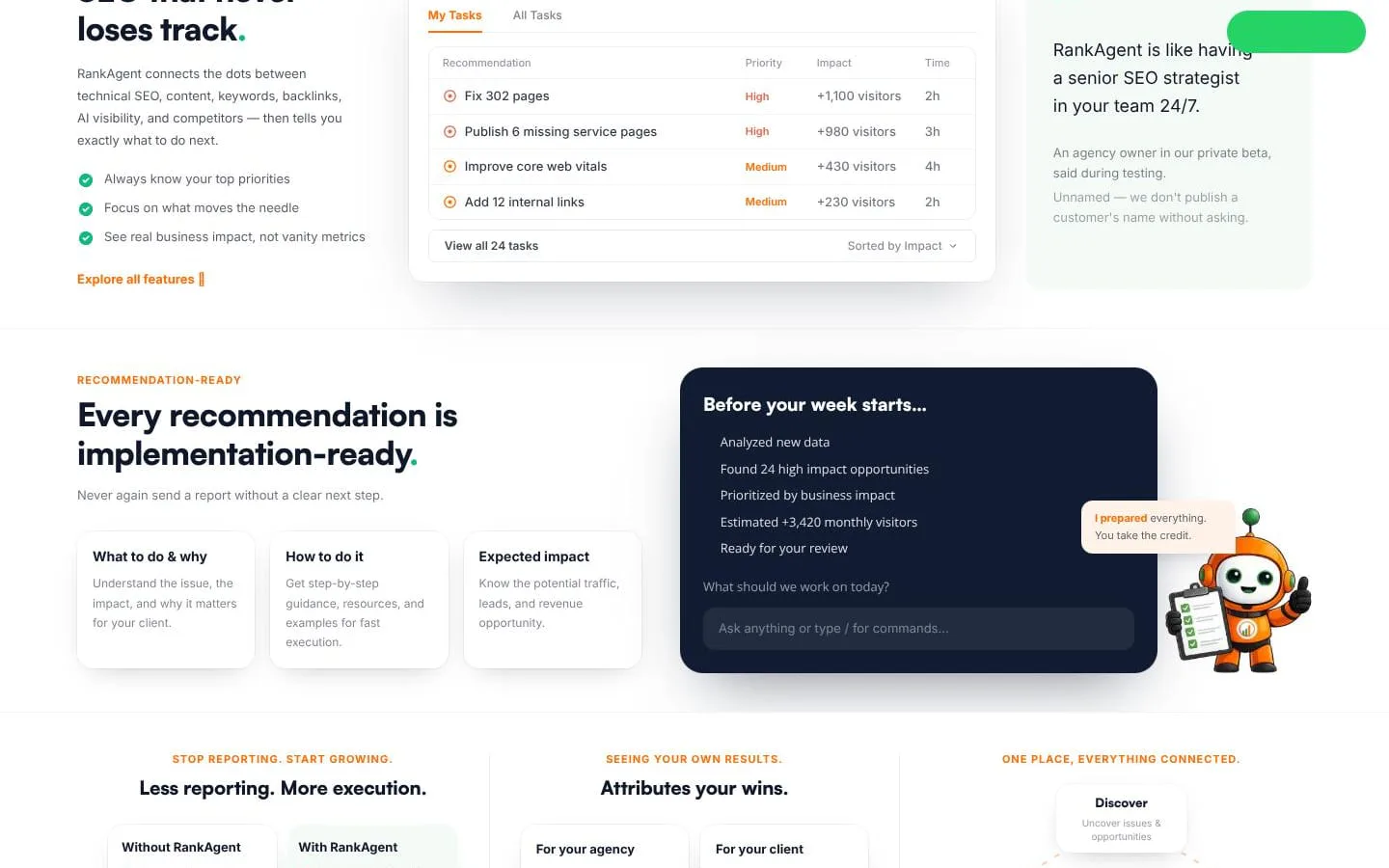 RankAgent screenshot