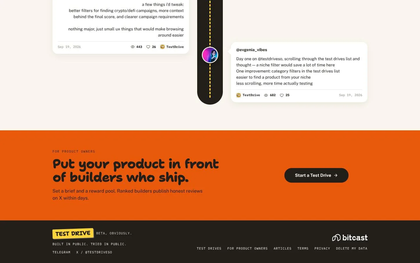 Test Drive screenshot