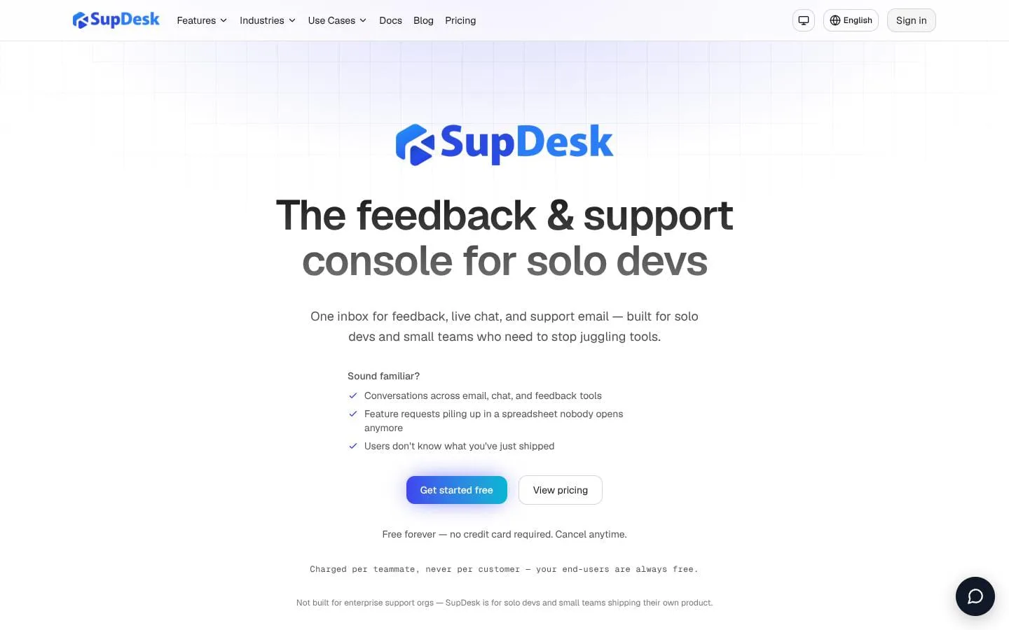 SupDesk screenshot