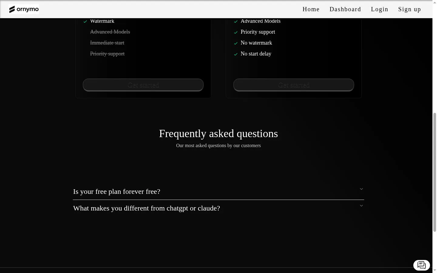 Ornymo screenshot