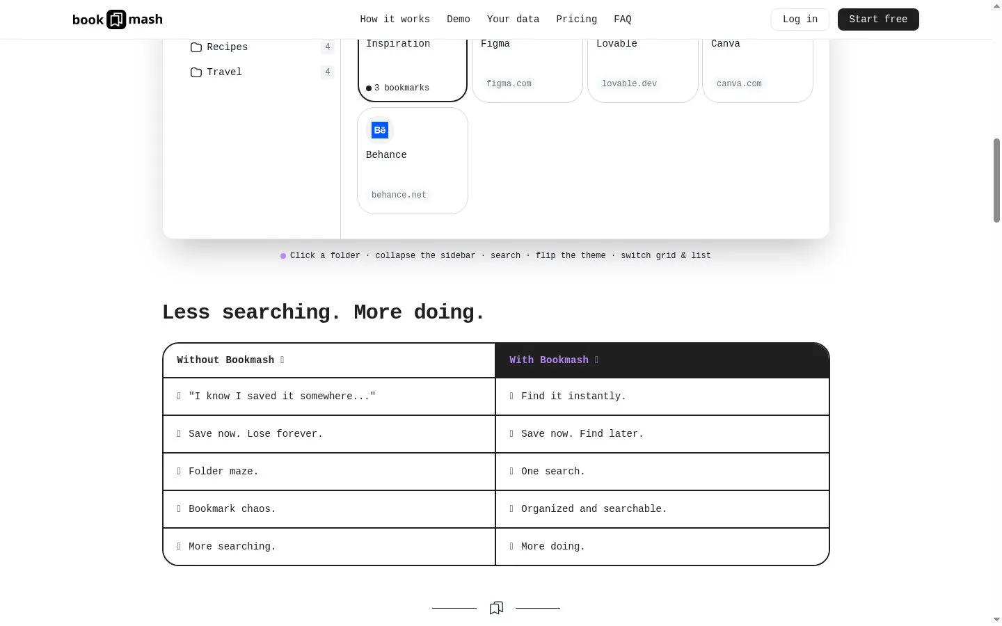 Bookmash screenshot